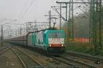 VPS 186 131 + VPS 186 126 mit Kohlewagenzug am 07.11.2017 in Hamburg-Harburg  © Patrik´s Bahnwelt