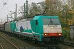 VPS 186 131 + VPS 186 126 mit Kohlewagenzug am 07.11.2017 in Hamburg-Harburg © Patrik´s Bahnwelt