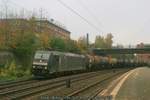 MRCE / CTL Logistics 185 563 mit Kesselwagenzug in Hamburg-Harburg am 07.11.2017
© Patrik´s Bahnwelt