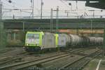 Captrain 185 580 + Captrain 145 094 mit Kesselwagenzug in Hamburg-Harburg am 07.11.2017
© Patrik´s Bahnwelt
